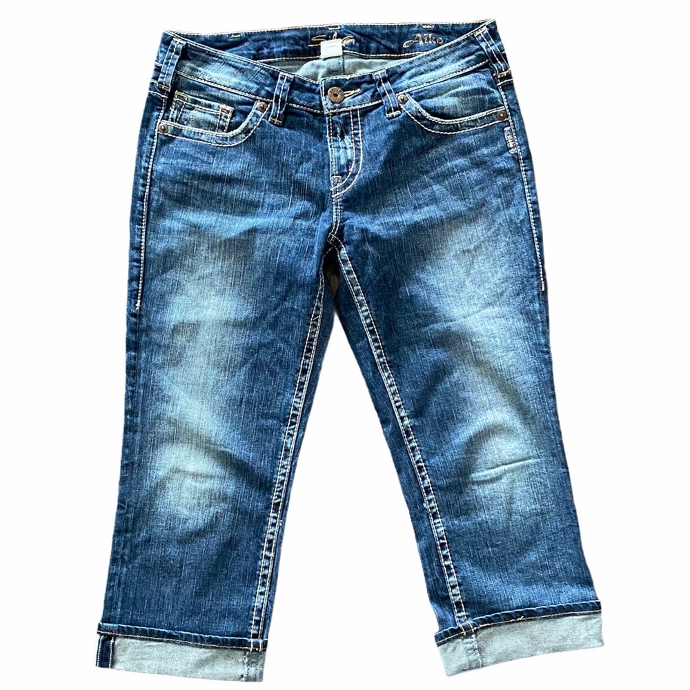 SILVER JEANS Aiko Capri Jeans 30